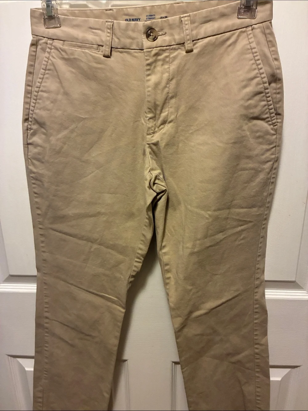 Old Navy Beige/Tan Y-Boys Straight Chino Pants size 29X30